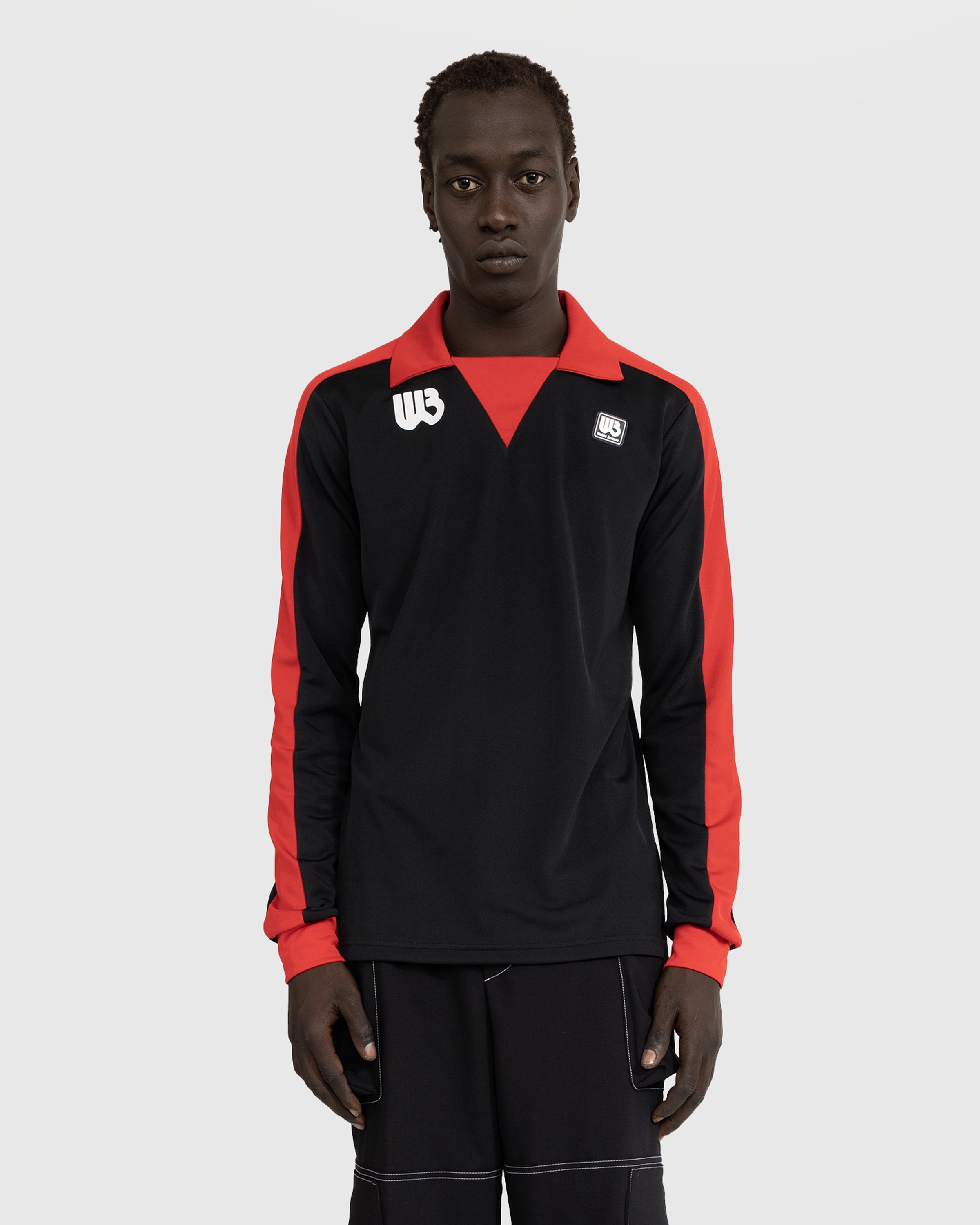 Red black jersey for sale clearance